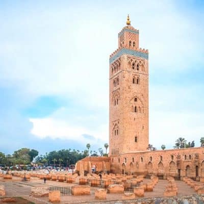 Mezquita de koutoubia en Marrakech